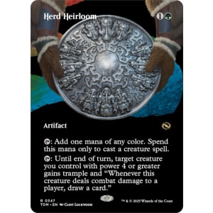 たむ!!!!!!MTG foil  Call of the herd Herd Heirloom (FOIL) x1 - MTG Tarkir: Dragonstorm TDM #144